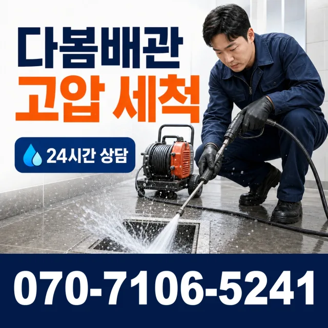 전남광주 신안군 암태면 박달로 세면대뚫기 상담 이미지 4